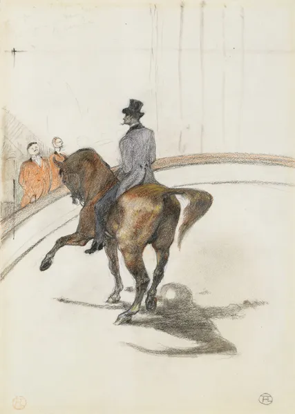 At the Circus; The Spanish Walk (Au Cirque; Le Pas espagnol) av Henri de Toulouse-Lautrec