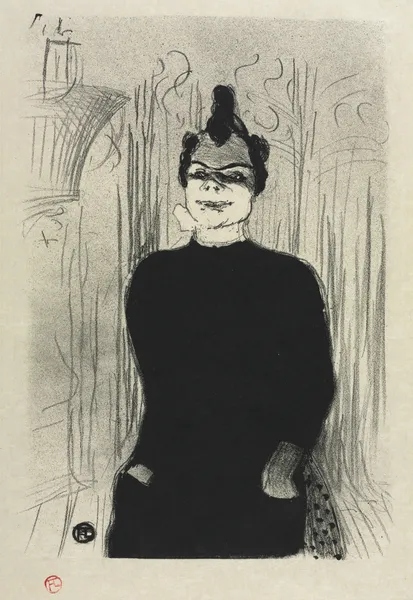 At the Gaieté Rochechouart; Nicolle av Henri de Toulouse-Lautrec