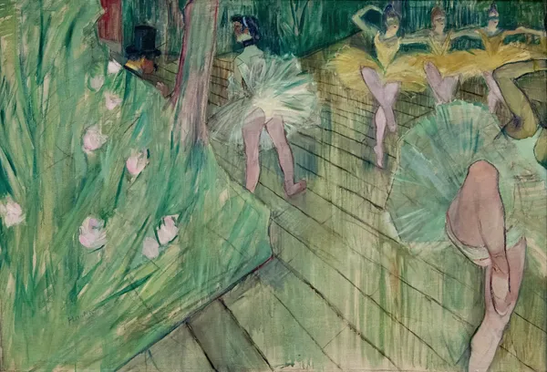 Ballet Scene av Henri de Toulouse-Lautrec