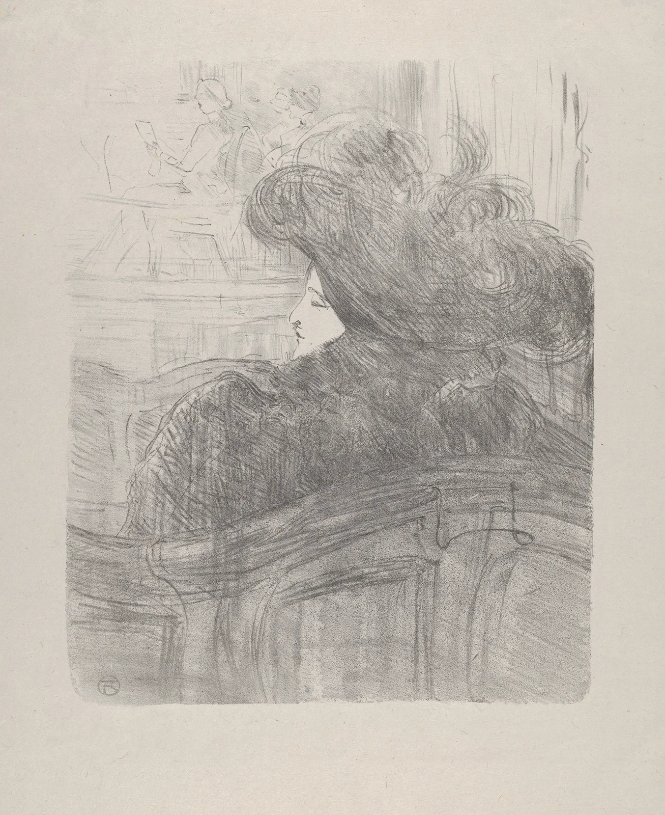 Cléo de Mérode av Henri de Toulouse-Lautrec