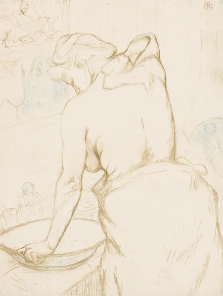 Elles: The Toilet av Henri de Toulouse-Lautrec