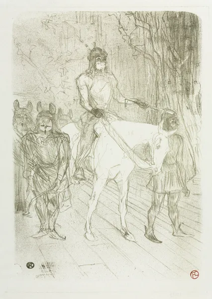 Entrée de Brasseur, dans Chilpéric av Henri de Toulouse-Lautrec