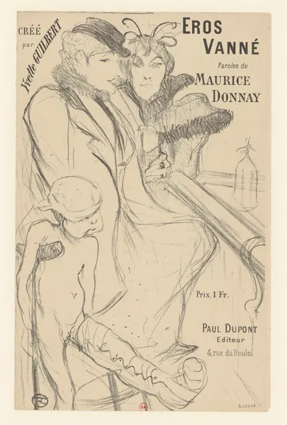 Eros vanné av Henri de Toulouse-Lautrec