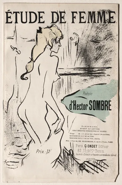 Étude de Femme av Henri de Toulouse-Lautrec