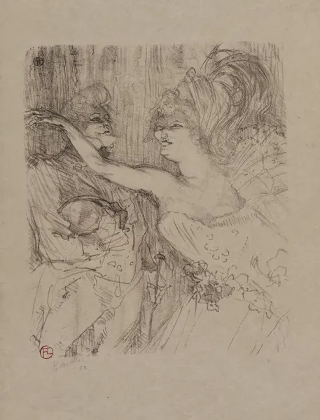 Guy and Mealy, in ‘Paris qui Marche’ av Henri de Toulouse-Lautrec