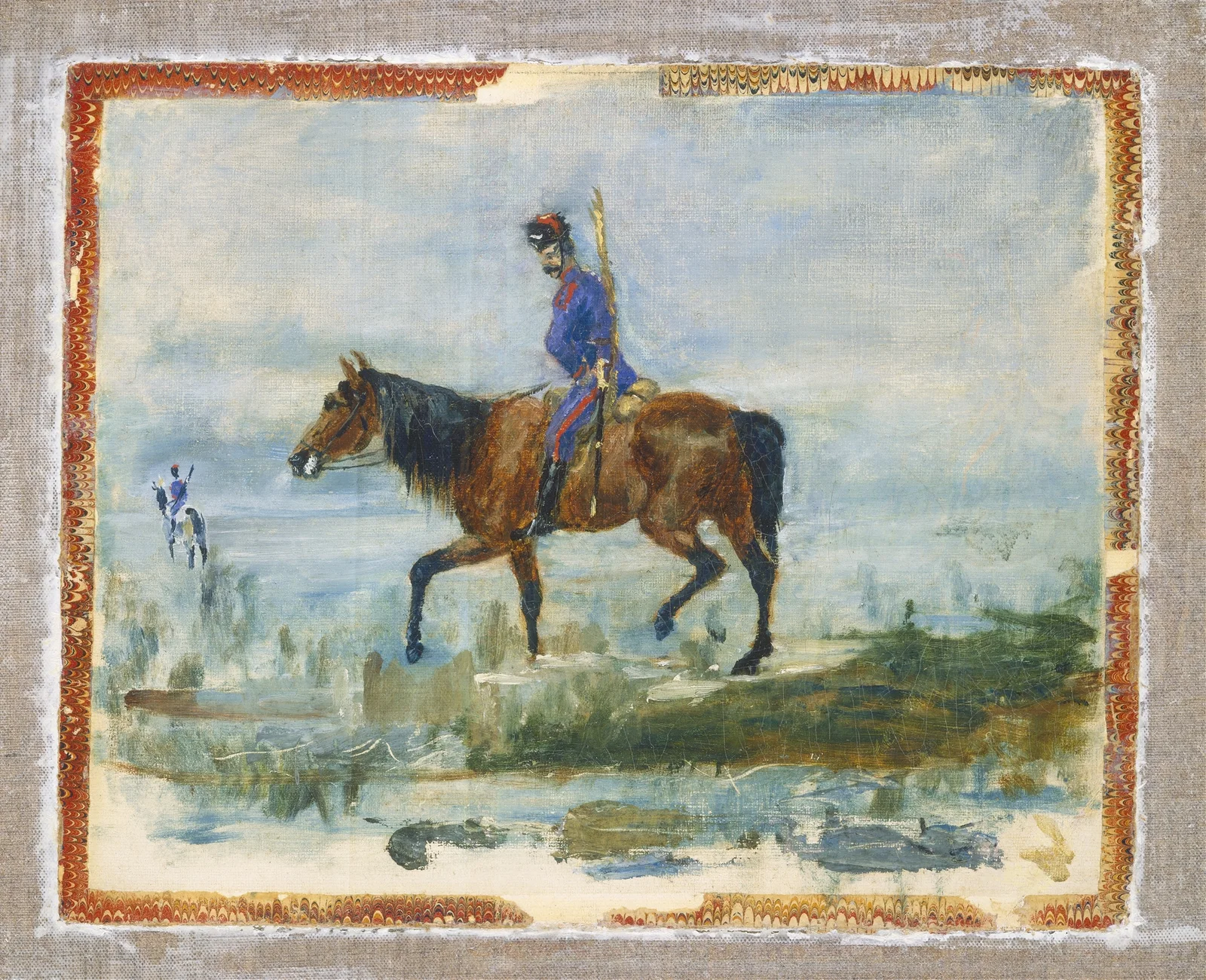 Hussars av Henri de Toulouse-Lautrec