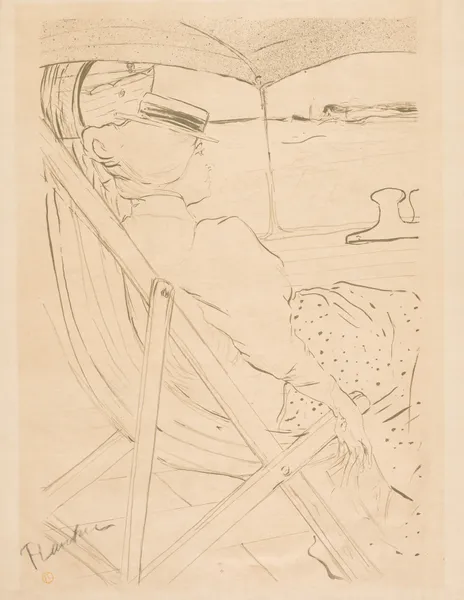 La Passagère du 54, 1896 – nr 1 av Henri de Toulouse-Lautrec