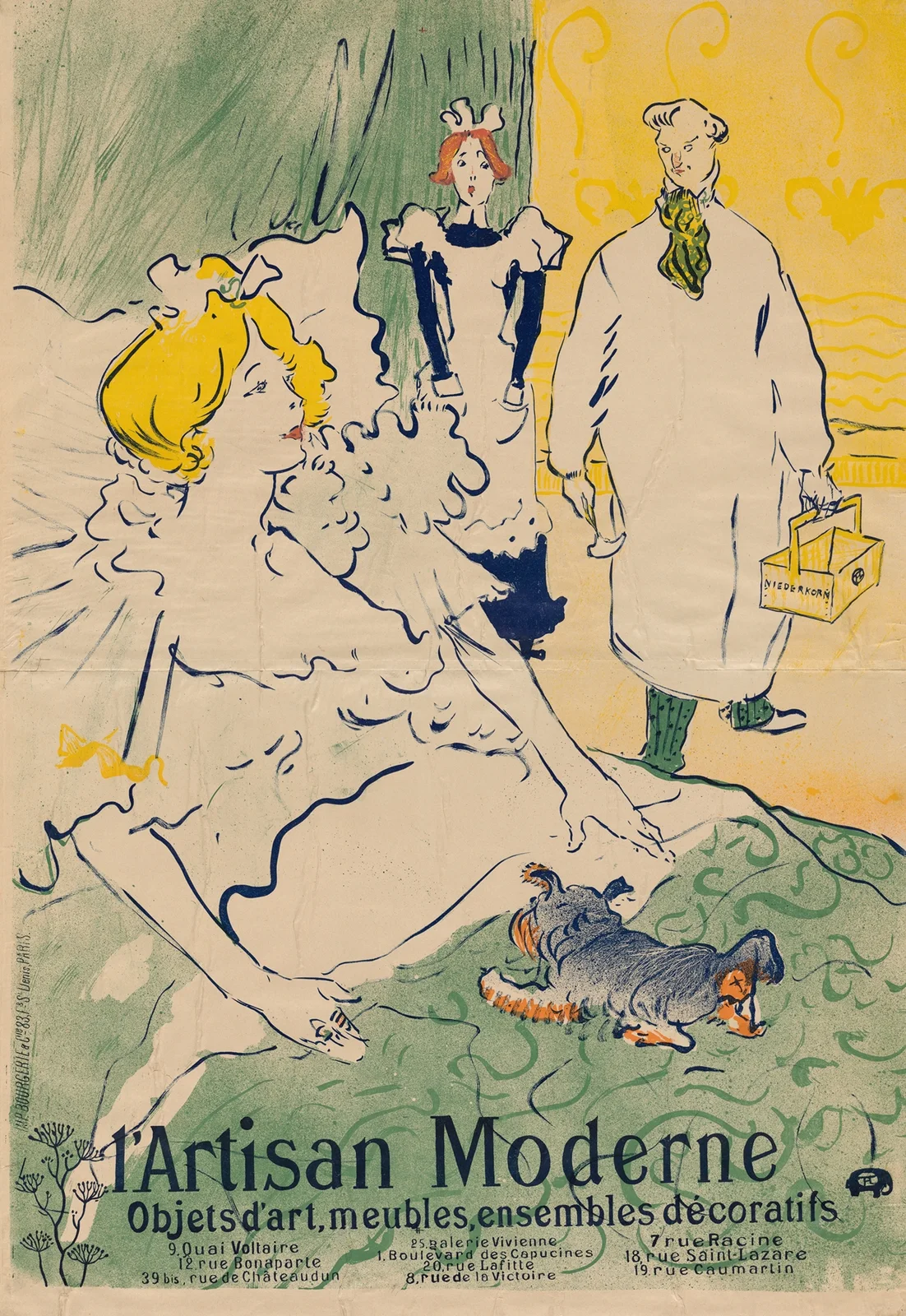 L’artisan moderne av Henri de Toulouse-Lautrec