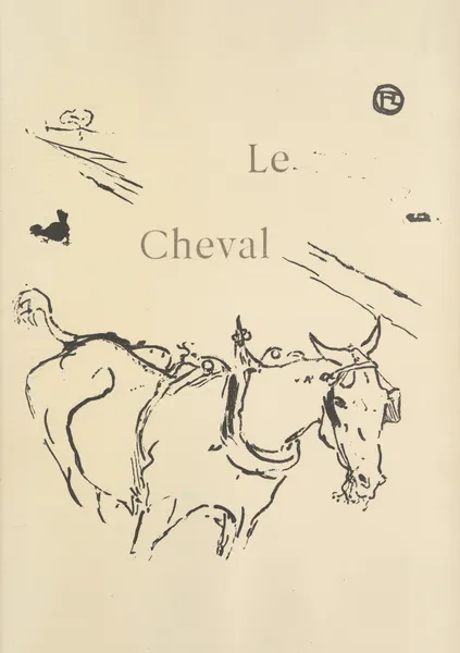 Le Cheval av Henri de Toulouse-Lautrec