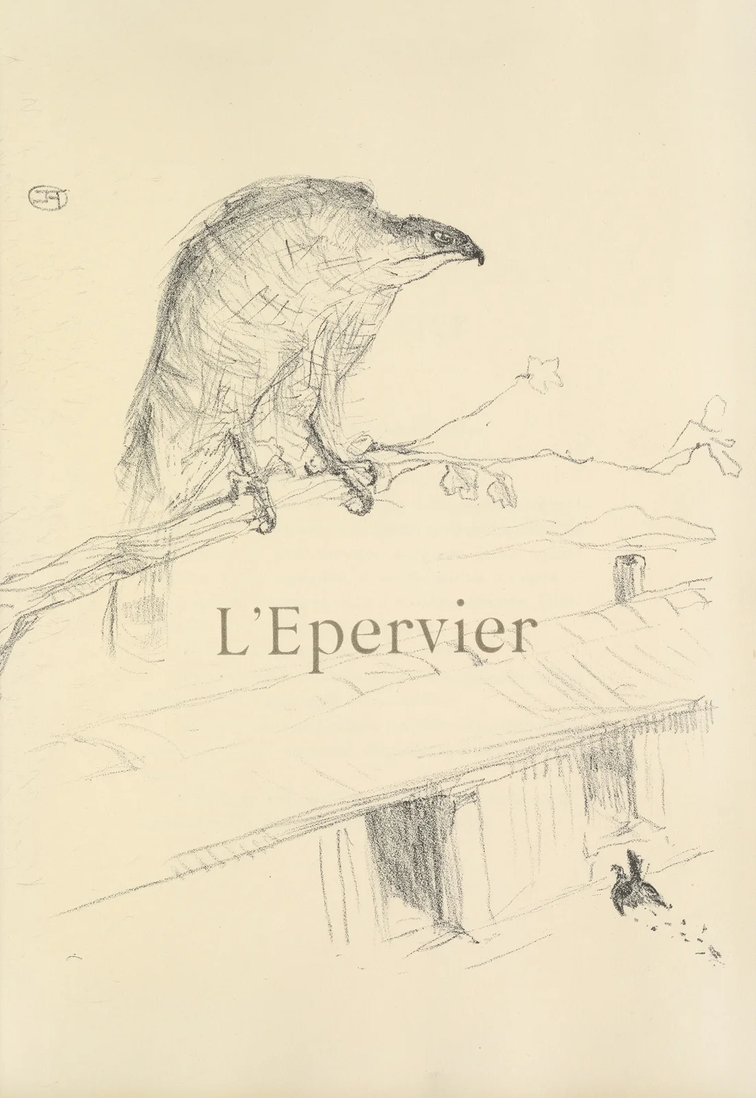 L’Epervier av Henri de Toulouse-Lautrec