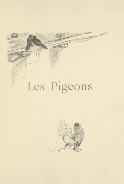 Les Pigeons av Henri de Toulouse-Lautrec
