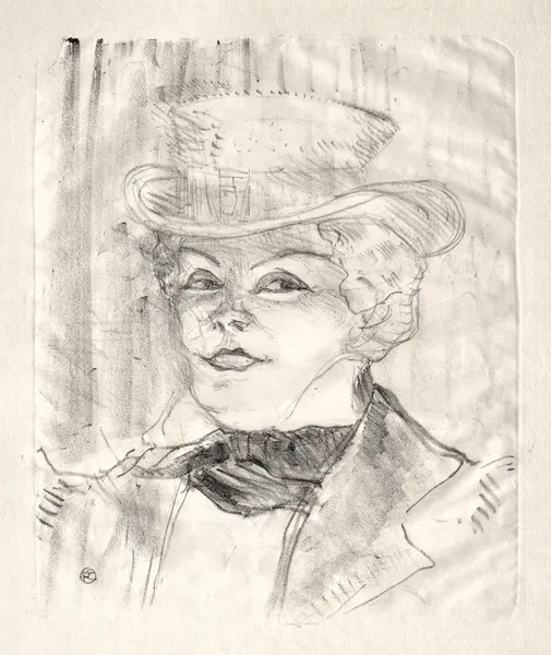 Madame Réjane av Henri de Toulouse-Lautrec