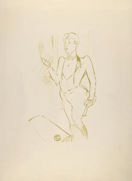 Mary Hamilton, 1893 – nr 2 av Henri de Toulouse-Lautrec