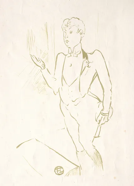Mary Hamilton, 1893 – nr 1 av Henri de Toulouse-Lautrec