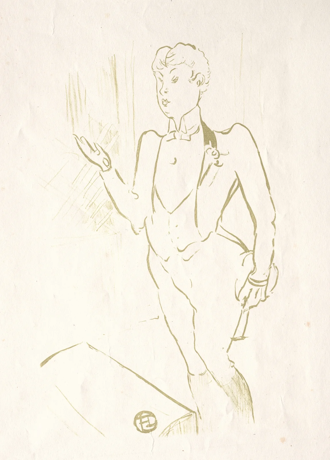 Mary Hamilton, 1893 – nr 1 av Henri de Toulouse-Lautrec