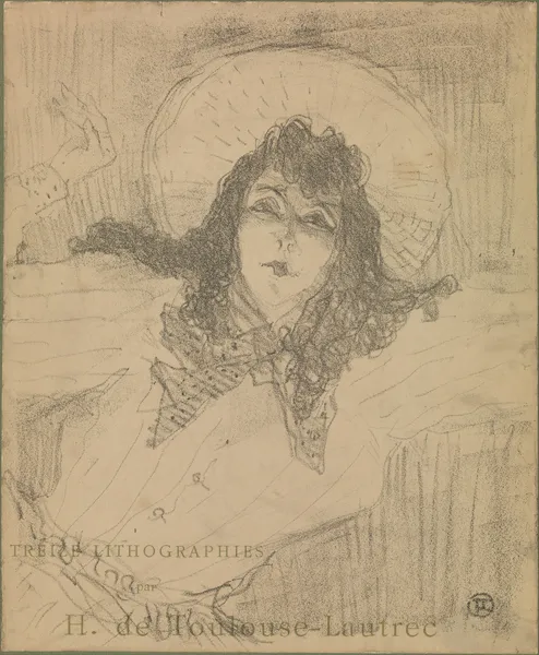 May Belfort, Title page for ‘Treize Lithographies’ av Henri de Toulouse-Lautrec