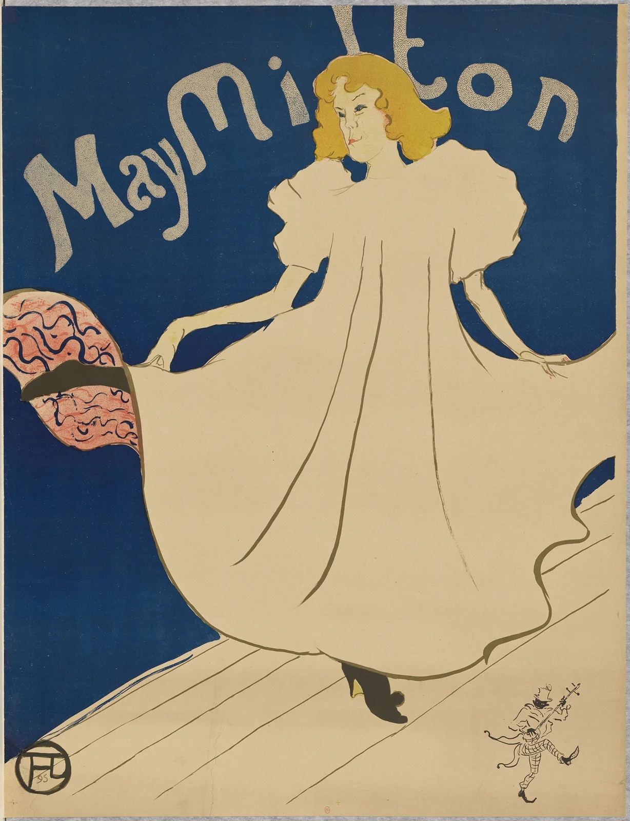 May Milton av Henri de Toulouse-Lautrec