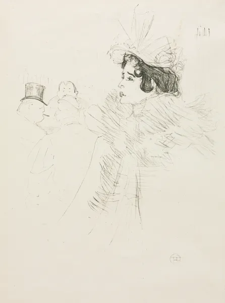 Miss May Belfort, 1895 – nr 2 av Henri de Toulouse-Lautrec
