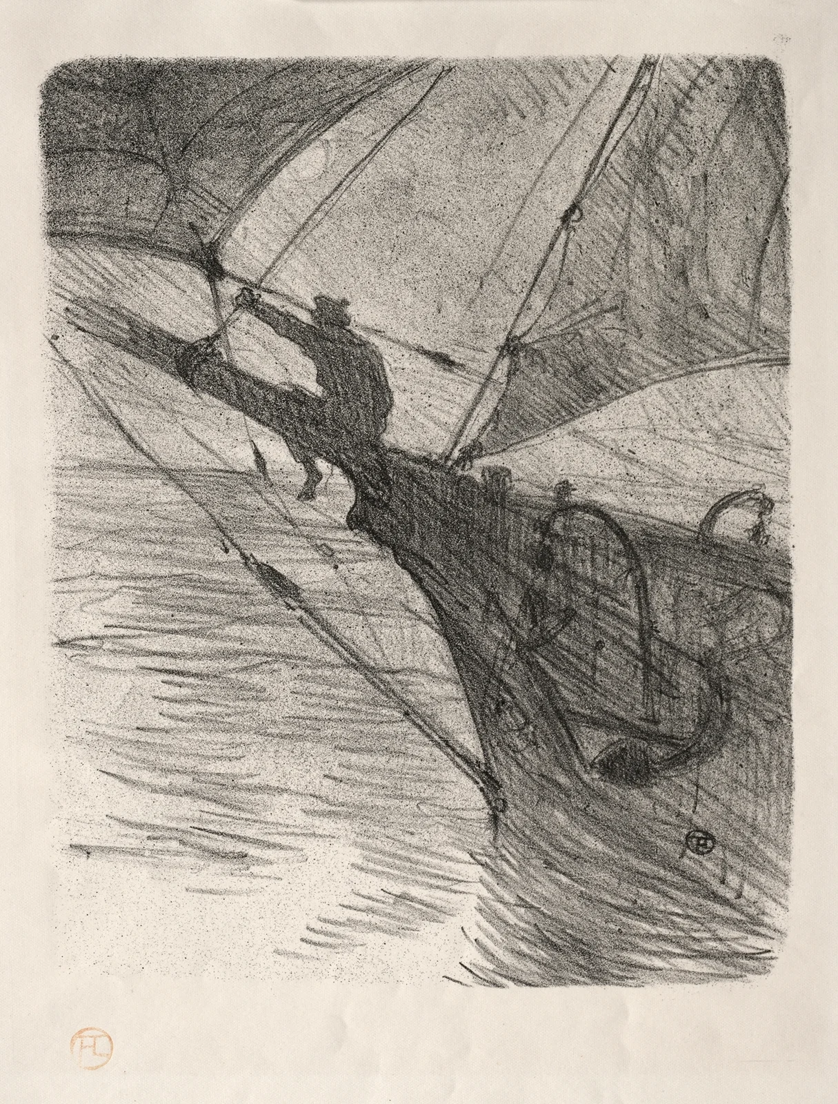 Oceano Nox av Henri de Toulouse-Lautrec