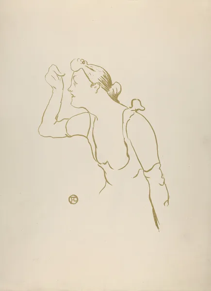 Paula Brébion, 1893 – nr 2 av Henri de Toulouse-Lautrec