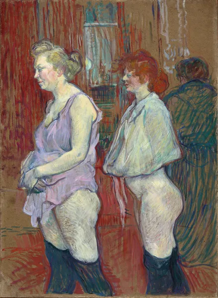Rue des Moulins (1894_1894) av Henri de Toulouse-Lautrec