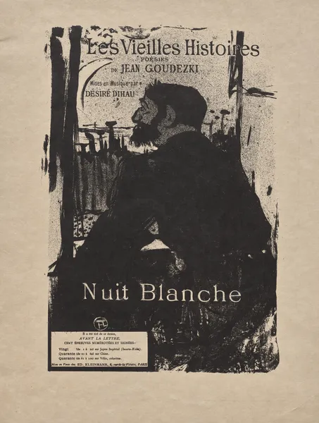 Sleepless Night av Henri de Toulouse-Lautrec