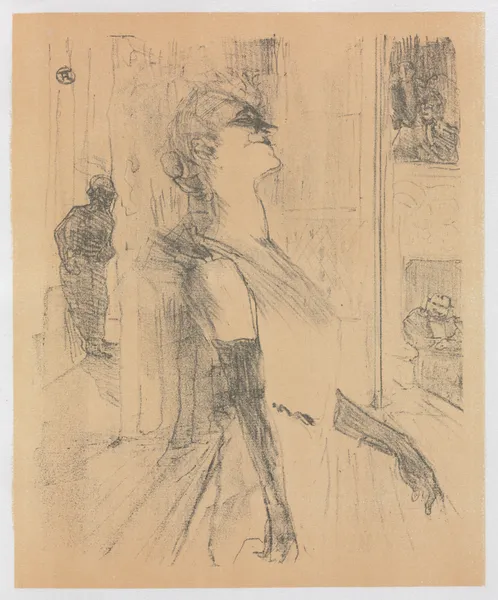Sur la scene av Henri de Toulouse-Lautrec