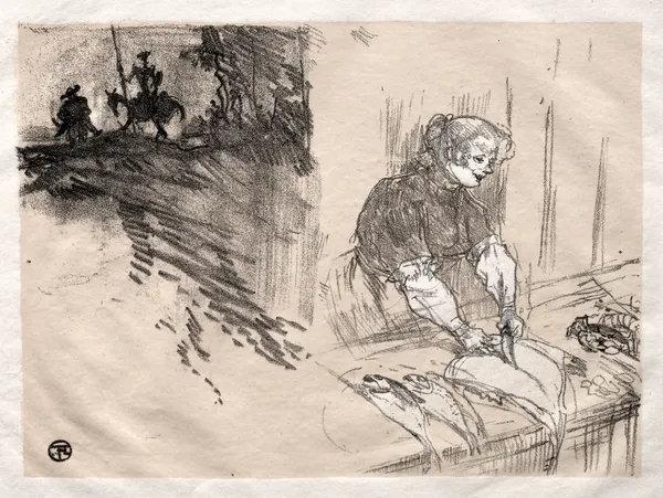 The Brief Joys – Cover av Henri de Toulouse-Lautrec