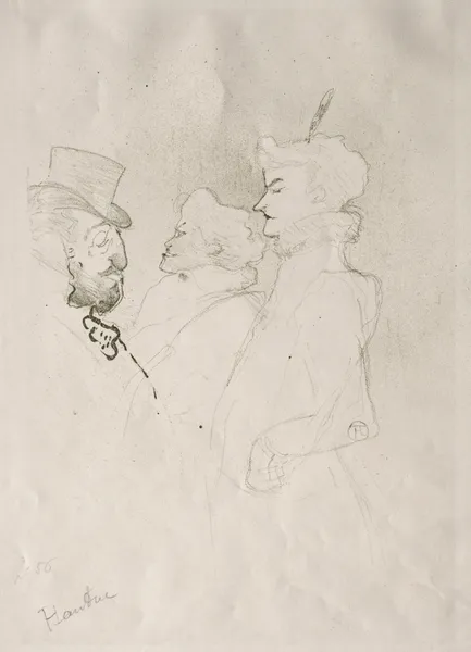 Why Not; Once Does Not Constitute a Habit av Henri de Toulouse-Lautrec