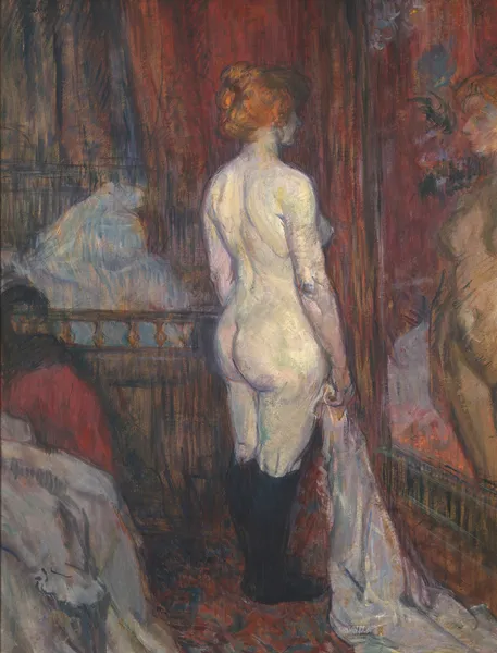Woman before a Mirror av Henri de Toulouse-Lautrec