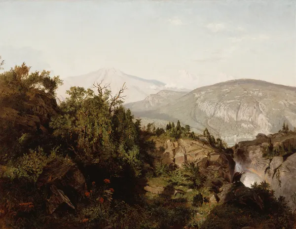 In the Adirondack Mountains av William Trost Richards