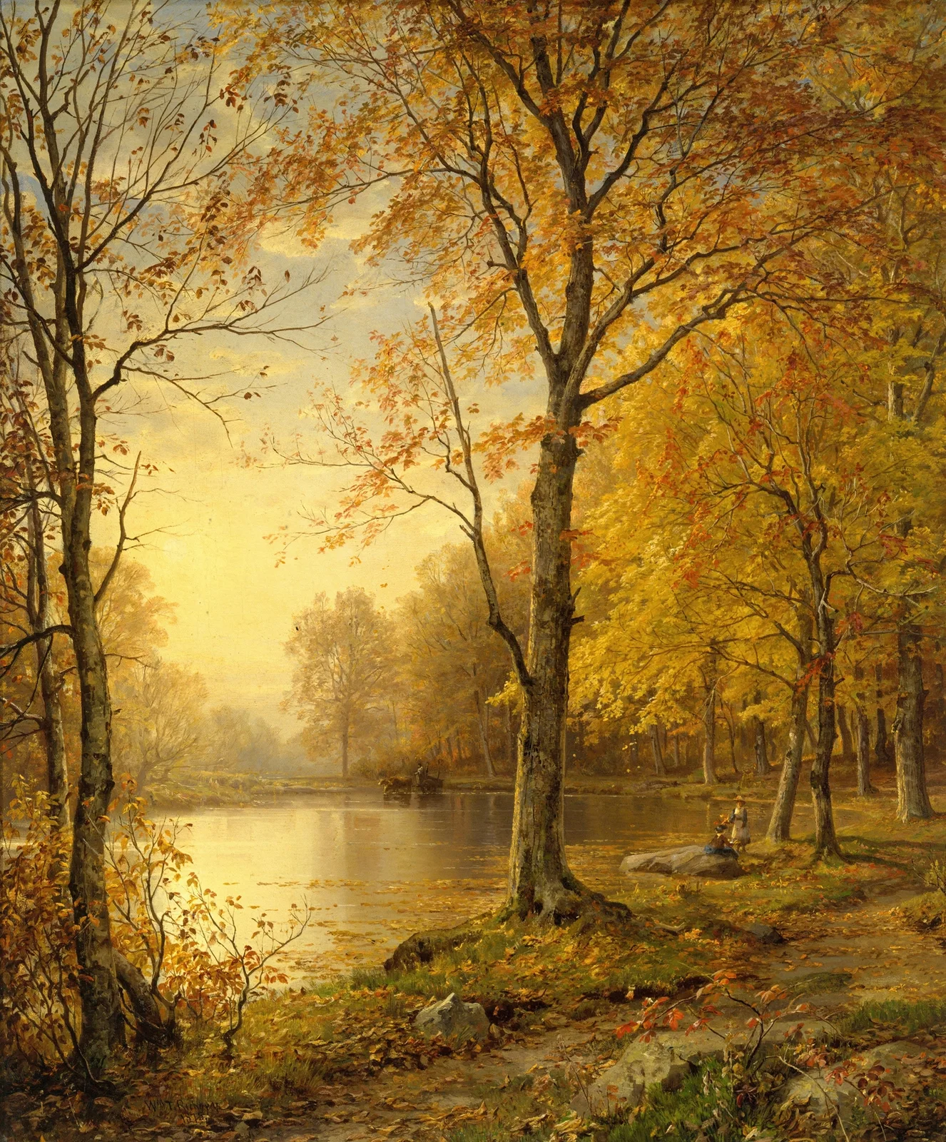 Indian Summer av William Trost Richards