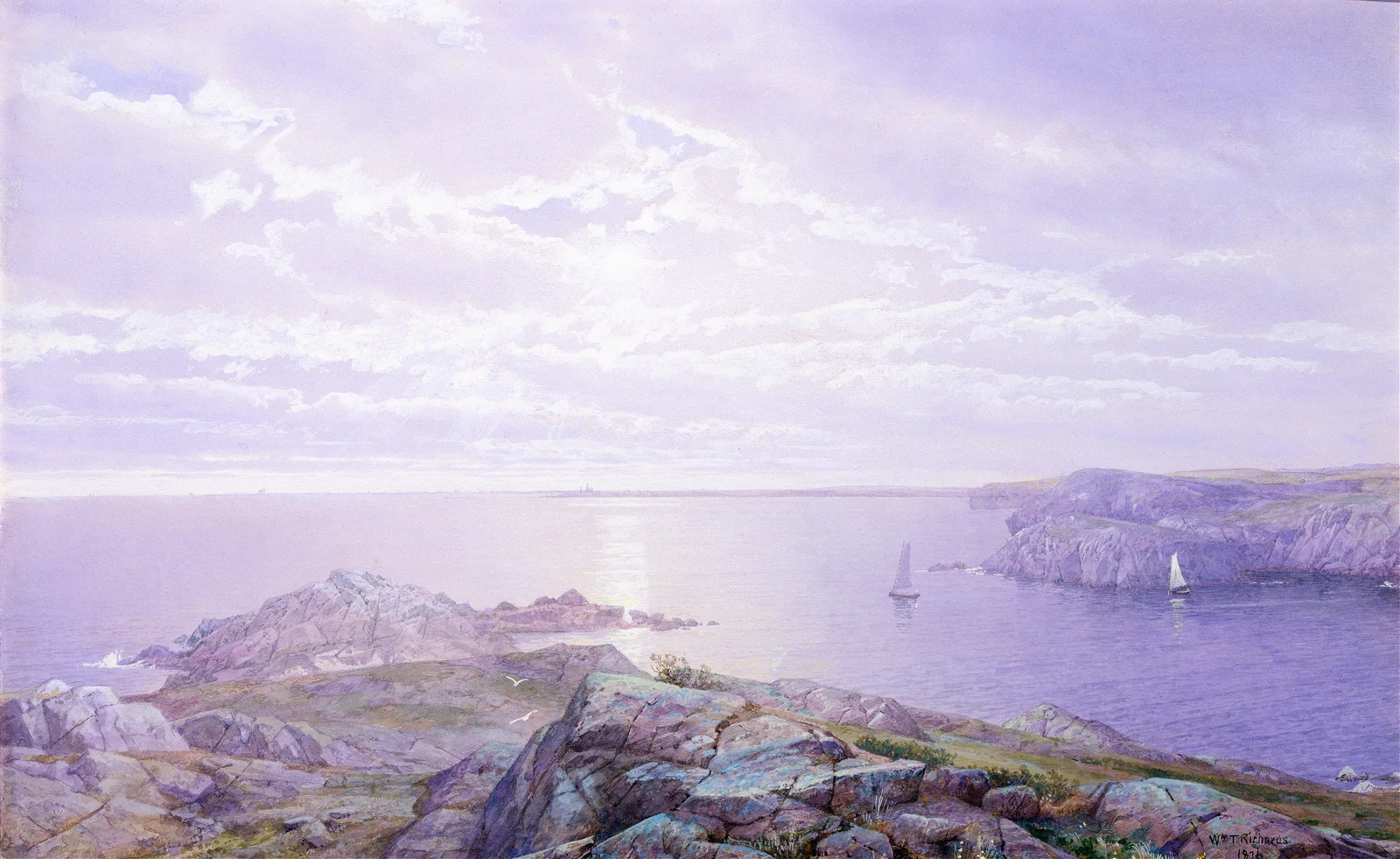 Rocky Cove av William Trost Richards