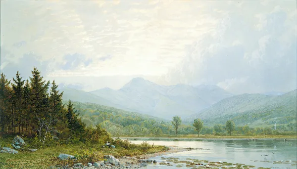 Sunset on Mount Chocorua, New Hampshire av William Trost Richards