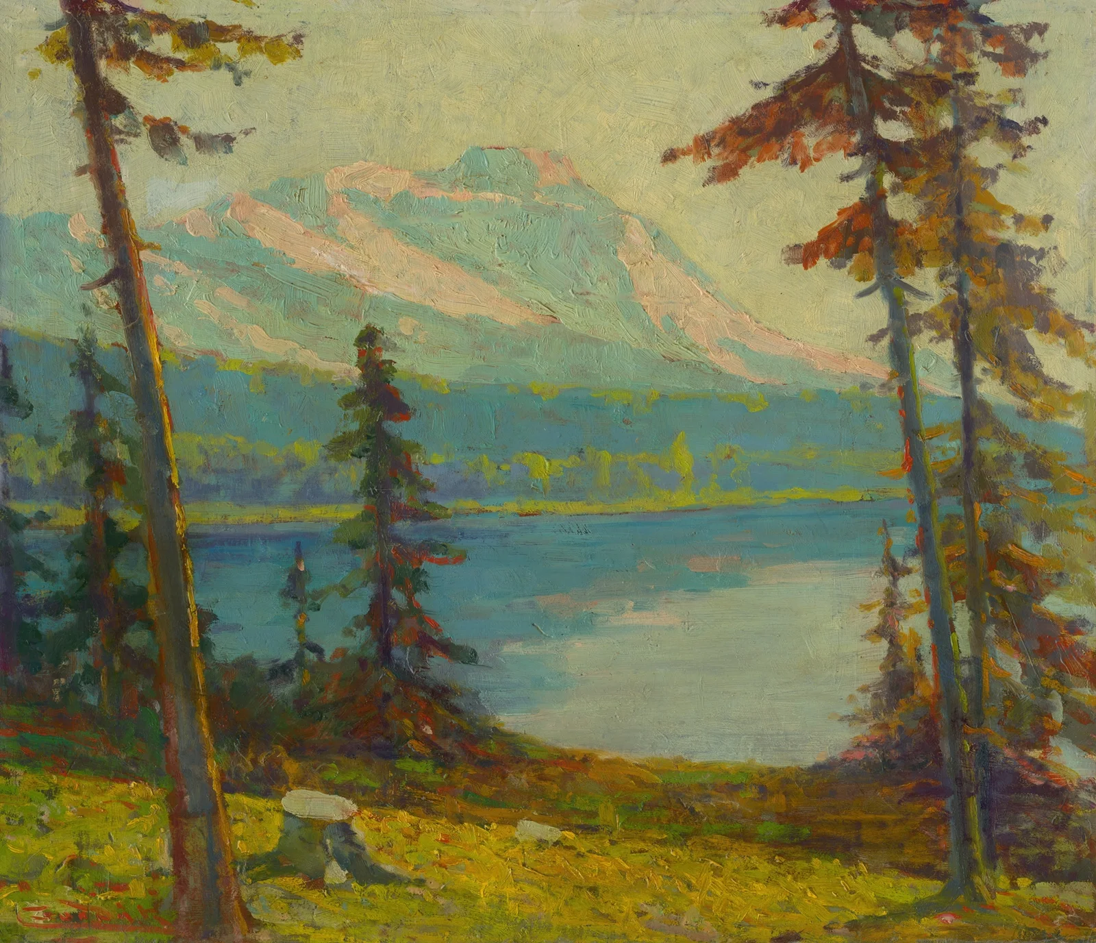 Tatra Mountain Lake av Ľudovít Čordák