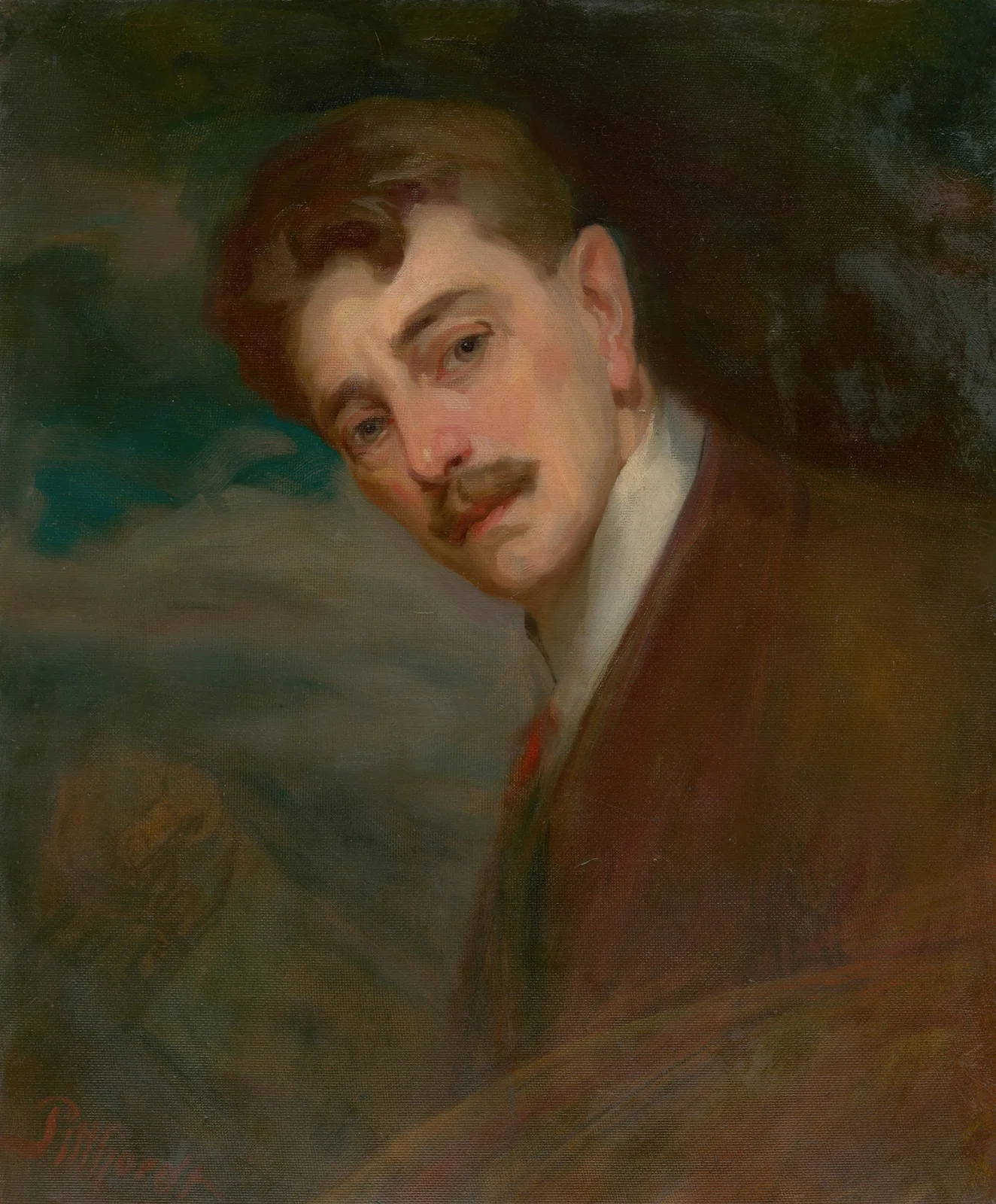 Self-Portrait av Ľudovít Pitthordt