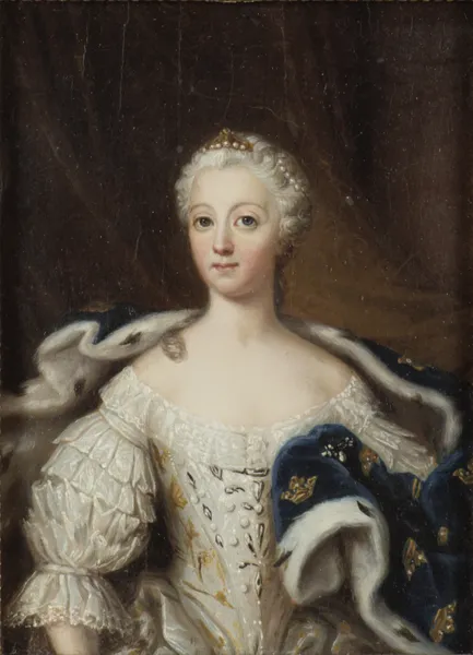 Louisa Ulrika of Prussia (1720–1782), Queen of Sweden, Princess of Prussia, queen consort of Adolf Frederick of Sweden av Ulrika Pasch