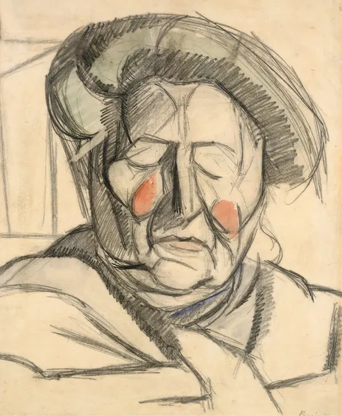 The Artist’s Mother av Umberto Boccioni