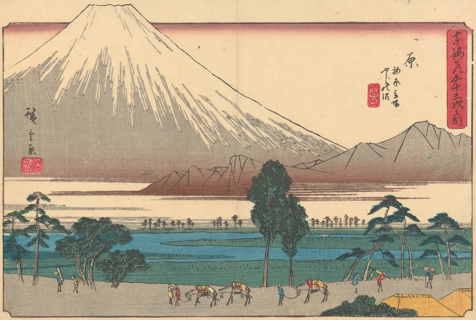 Hara av Utagawa Hiroshige