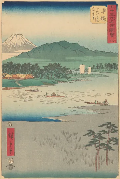 Hiratsuka av Utagawa Hiroshige