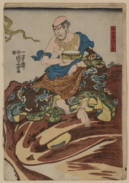 Nakasaina sonja av Utagawa Kuniyoshi