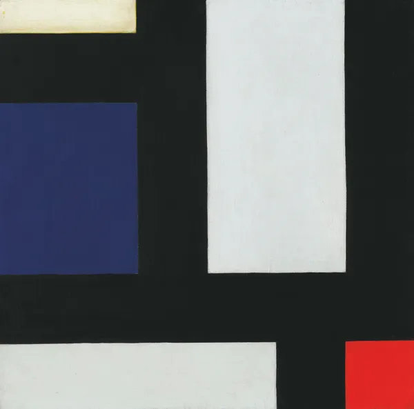 Contra-composition IV av Theo van Doesburg