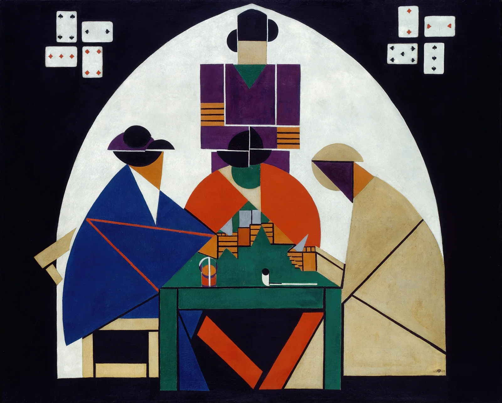 The Cardplayers av Theo van Doesburg