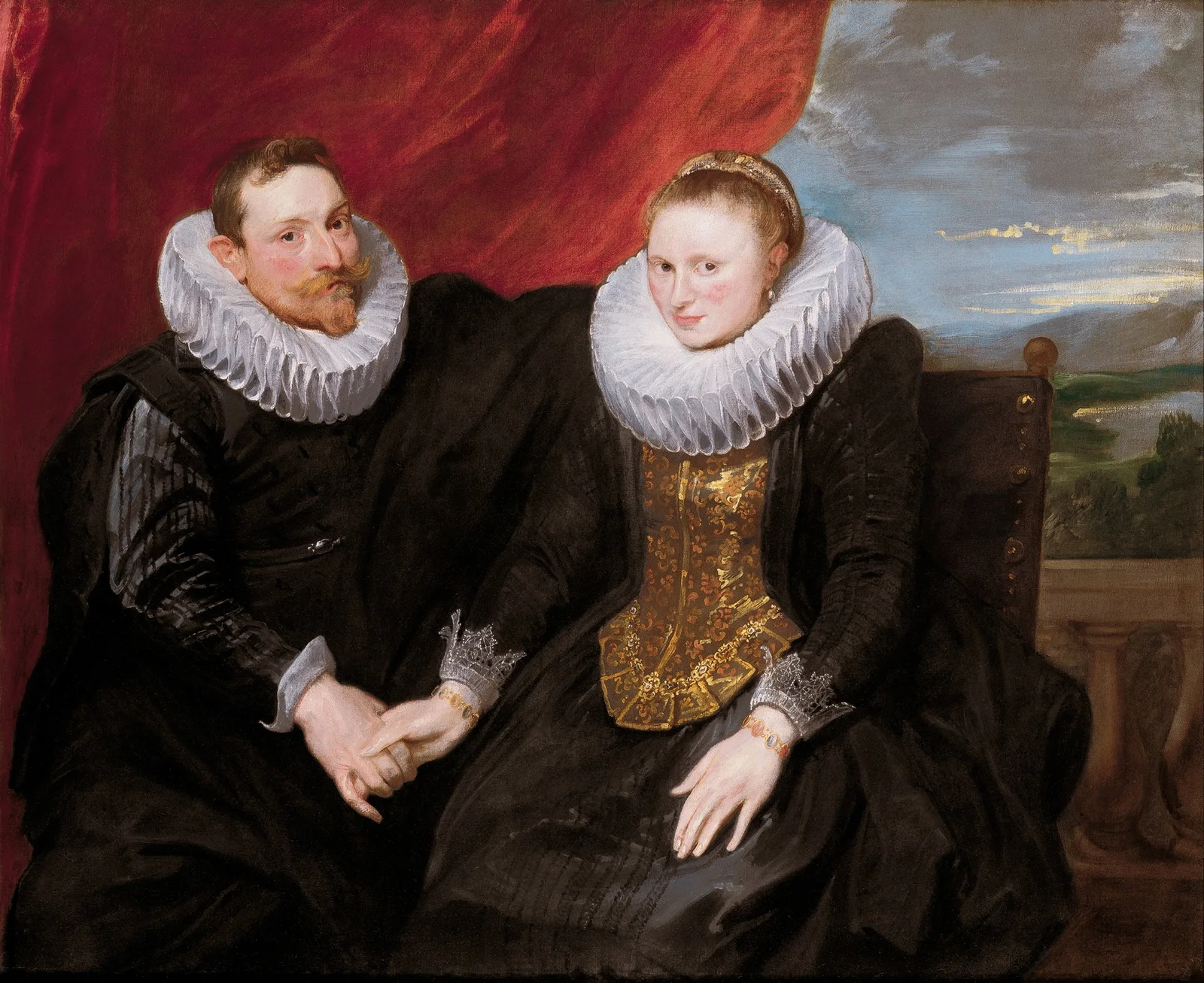 A Married Couple av Anthony van Dyck