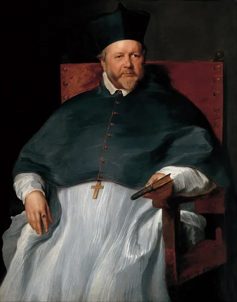 Bishop Jan Van Malderen av Anthony van Dyck