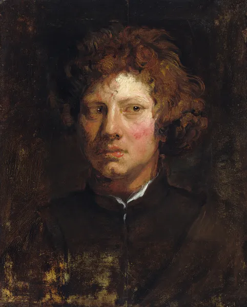 Head of a Young Man av Anthony van Dyck