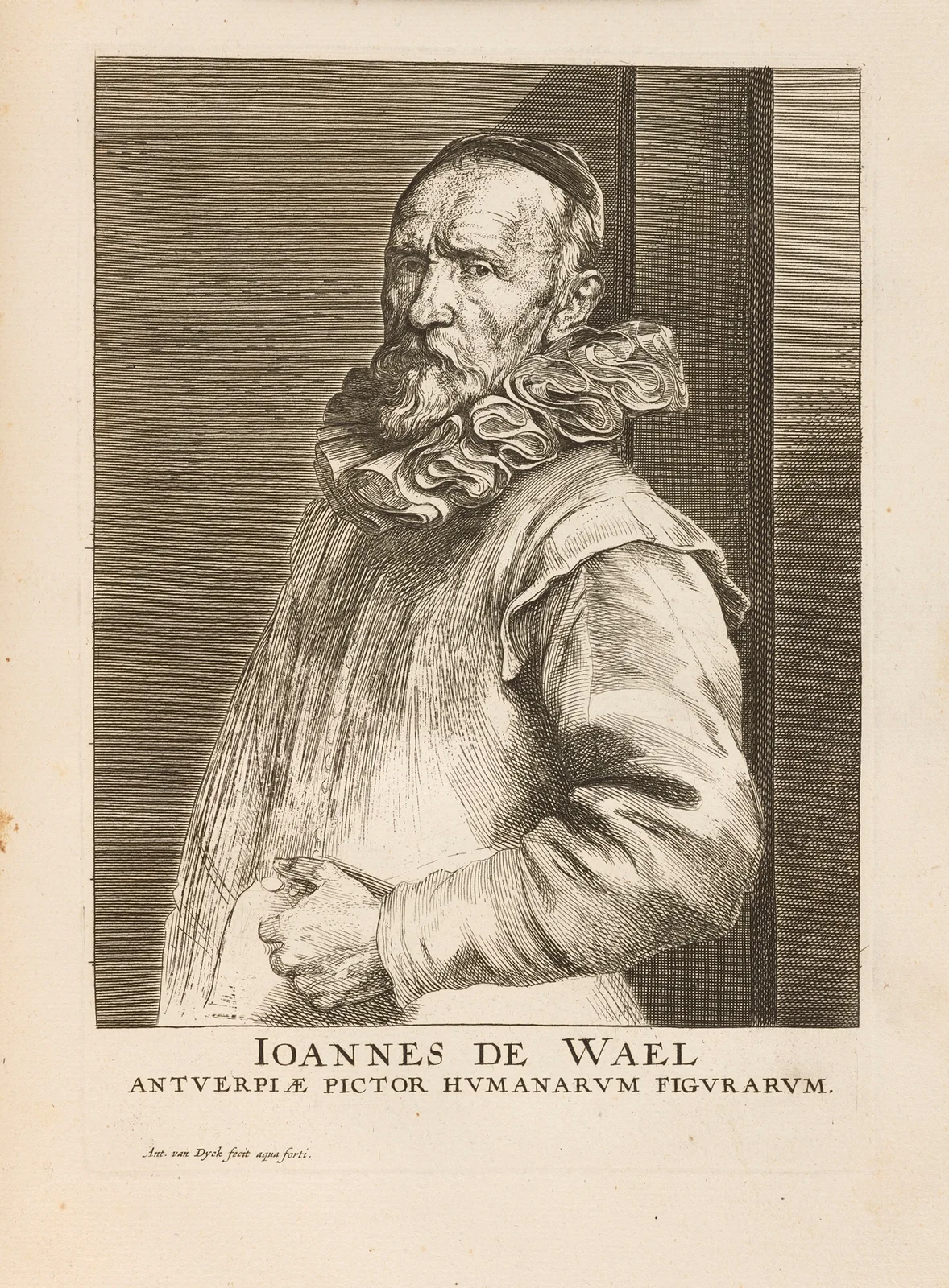 Jan Baptist de Wael av Anthony van Dyck
