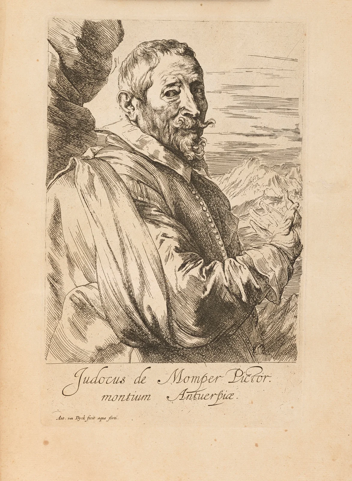 Joos de Momper av Anthony van Dyck