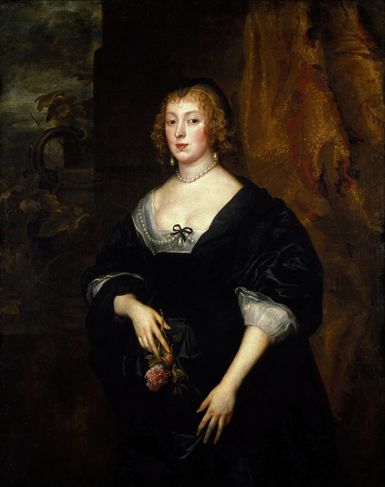 Lady Dacre av Anthony van Dyck
