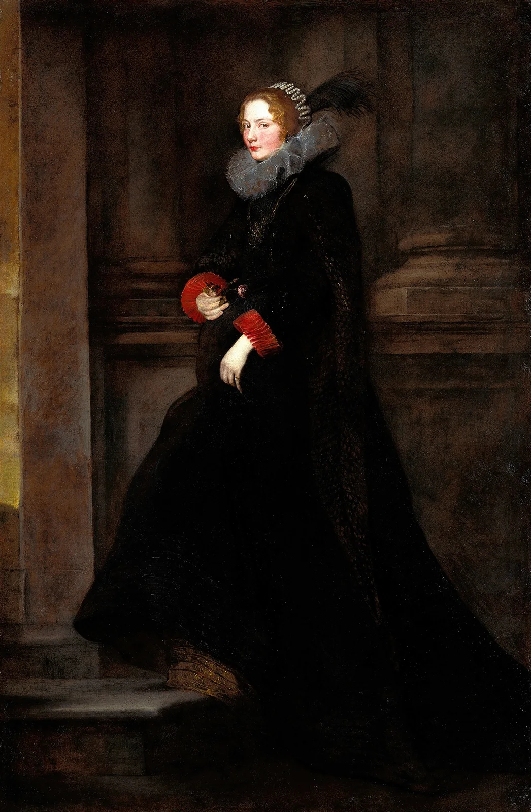 Marchesa Geronima Spinola av Anthony van Dyck
